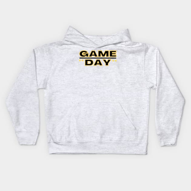 GAME DAY Kids Hoodie by contact@bluegoatco.com